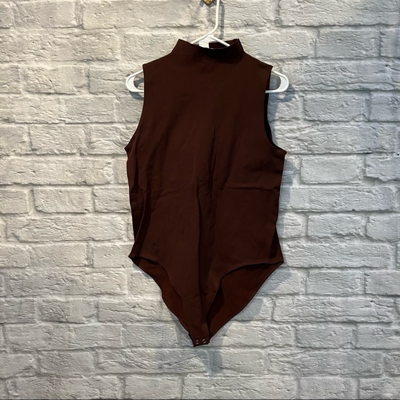 NEW! Fabletics Brin SculptKnit Bodysuit Compression Chicory Coffee - Size 3X - Picture 5 of 14